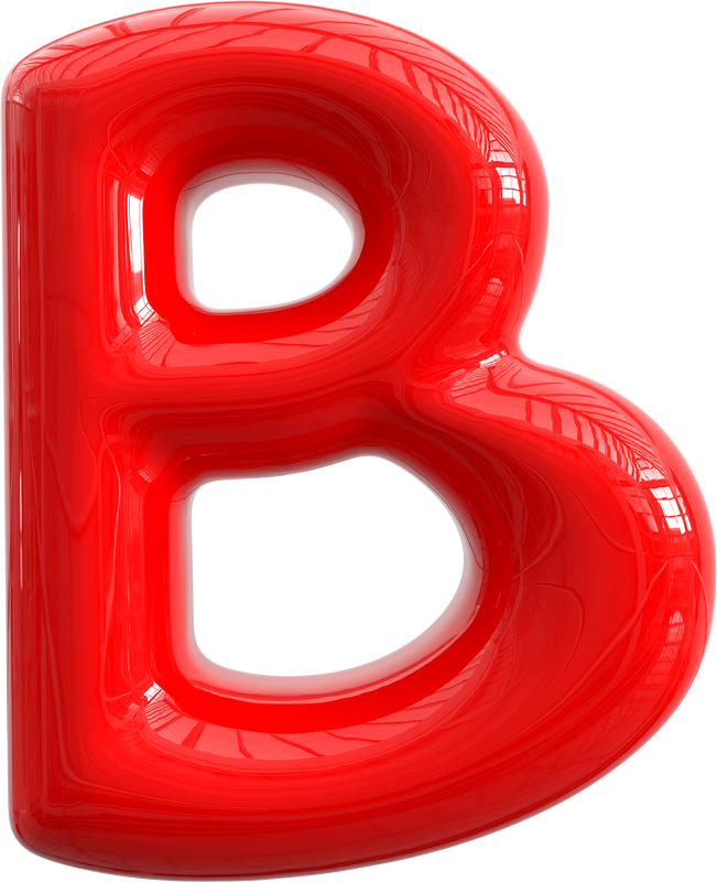 B